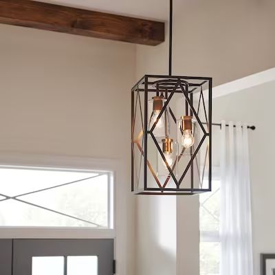 Solander 3 light pendant at Lowes.com: Search Results Stairwell Lighting, Bronze Pendant Light, Geometric Pendant Light, Entryway Lighting, Foyer Lighting, Hanging Pendant Light, Tall Ceilings, 3 Light Pendant, Mini Pendant Lights