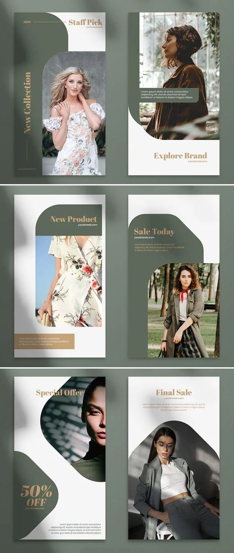 Instagram Ad Template, Social Media Story Template, Ig Story Ads, Fashion Instagram Template, Fashion Instagram Story Design, Fashion Ig Post, Instagram Fashion Story Ideas, Fashion Instagram Story Ideas, Fashion Stories Instagram