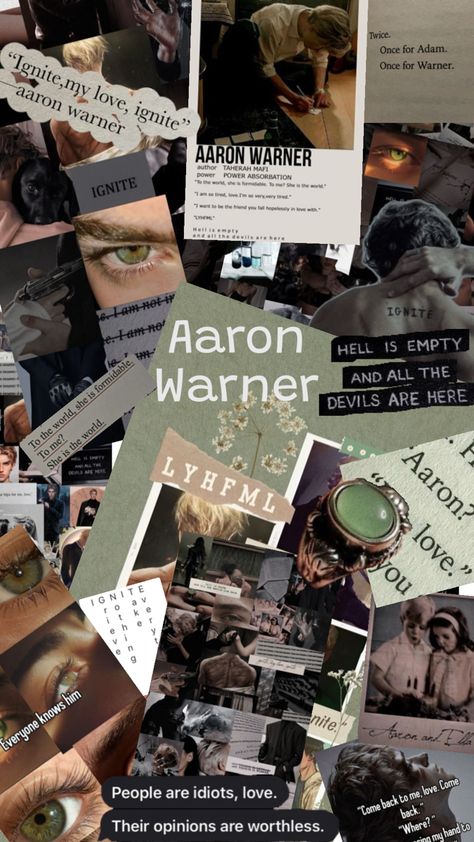 Aaron Warner Wallpaper, Shatter Me Series, Aaron Warner, Book Wallpaper, I Series, Book Talk, Very Tired, Feminine Aesthetic, Book Humor