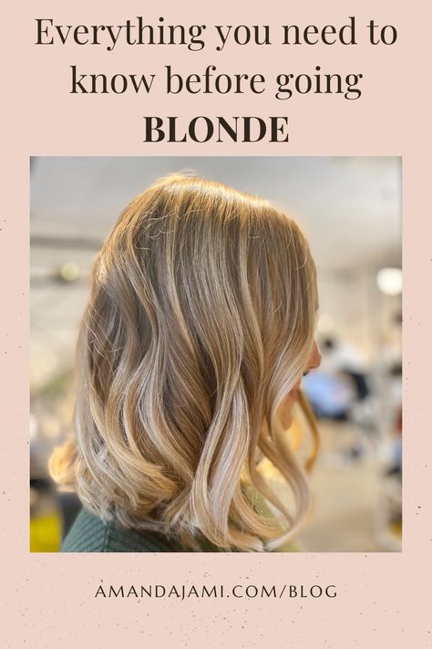 How Blonde Can I Go, Stages Of Blonde, Gradually Going Blonde, Should I Go Blonde, First Session Going Blonde, Yellow Blonde Color Correction, Types Of Blondes, Soft Balayage, Financial Investment