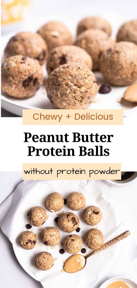 Protein Balls without Protein Powder Protein Snacks Without Protein Powder, Protein Balls Without Protein Powder, Protein Powder Balls, Easy Vegan Protein, Vegan Protein Balls, Vegan Protein Cookies, Food Processor Uses, Gluten Free Brands, Cocktail Party Food