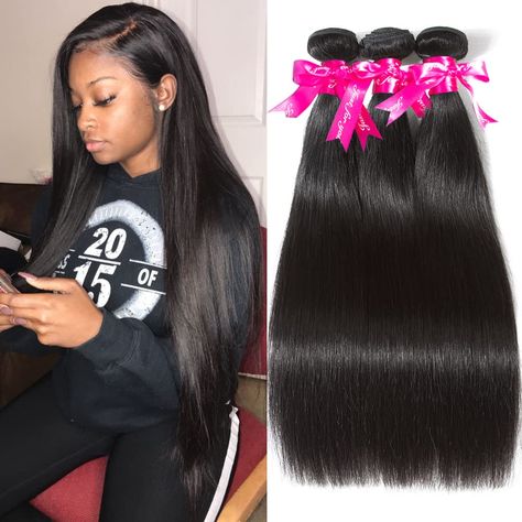 PRICES MAY VARY. Subella Hair has Own Factory, We Support The High Quality Hair With Affordable Price.1. Hair Material: 100% Unprocessed Brazilian Straight Human Hair2. Hair Material Grade: Grade 10A Human Hair3. Hair Quality: Soft & bouncy, Thick & Shiny; No Tangle, No Shedding, No Smell, No Chemical Processing, Can Be Permed and Styled4. Hair Length & Weight: 8-28inch; 95g-100g each Bundle5. Hair Color: natural black color, suitable dyed and bleached to any colors6. Hair Package: Brazilian Str Bundles With Frontal, Straight Human Hair Bundles, Brazilian Hair Bundles, Straight Hair Bundles, Brazilian Hair Weave, Frontal Hairstyles, Malaysian Hair, Human Hair Bundles, Peruvian Hair