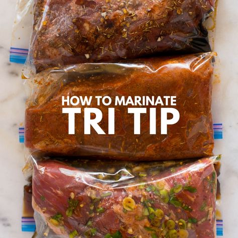 Tri Tip Marinade Recipes, Tri Tip Marinade, Tritip Recipes, Tri Tip Steak Recipes, Steak Marinades, Beef Marinade, Meat Marinade, Traeger Recipes, Tri Tip