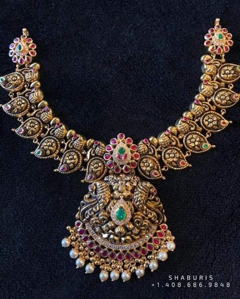 Kanti Designs, Silver Jewelry Indian, Gold Jewelry Designs, Diamond Ornaments, 2024 Gold, Mango Haram, Indian Gold Jewellery Design, Mango Mala, Mango Necklace