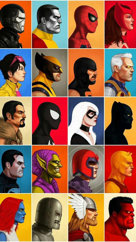 Marvel Portraits, Avengers Painting, Marvel Comics Vintage, Arte Nerd, Marvel Superheroes Art, Pop Characters, Marvel Superhero Posters, Marvel Artwork, Marvel Comic Universe