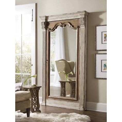 12 Large Mirror Decor Ideas - Ahna Fulmer Large Mirror Decor, White Jewelry Armoire, Mirror With Storage, Mirror Decor Ideas, Armoire Storage, Mirror Jewelry Storage, Mirror Jewelry Armoire, A&b Home, Paris Vintage