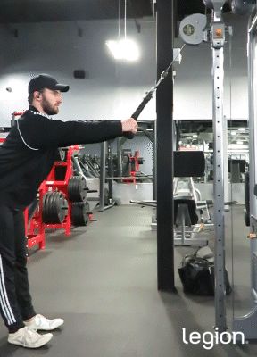 Cable Pullover Exercise: Muscles Worked, Form, and Alternatives | Legion Cable Pullover Exercise, Cable Pull Through, Leg Cable Pulls, Cable Pull Workout, Cable Pull Down Back, Cable Pull Back Workout, Cable Machine, Gym Tips, Muscle Growth