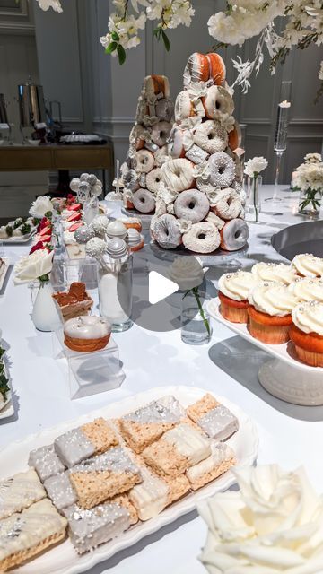 Euro Desserts on Instagram: "An Elegant Wedding Sweet Table Setup at the @thearlingtonestate" Sweetheaet Table, Wedding Dessert Table Elegant, Sweet Table, Elegant Wedding, Instagram