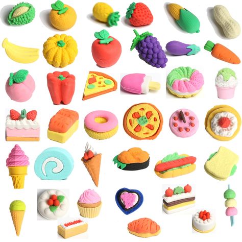 40 PCS Japanese Erasers(Fruit,Vegetable,Dessert), Bulk Kids Pencil Erasers Puzzle Eraser Toys for Classroom Rewards, Party Favors, Games Prizes, Carnivals Gift and School Supplies(Random Designs) : Amazon.ca: Toys & Games Fun Erasers, Puzzle Erasers, Food Erasers, Cute Erasers, Japanese Erasers, Cool Erasers, Carnival Gift, Mini Erasers, Animal Erasers