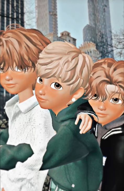 3 Boys, Boys Long Hairstyles, Miraculous Ladybug Movie, Brown To Blonde, Preppy Style, Boy Outfits, Best Friends, Blonde, Long Hair Styles