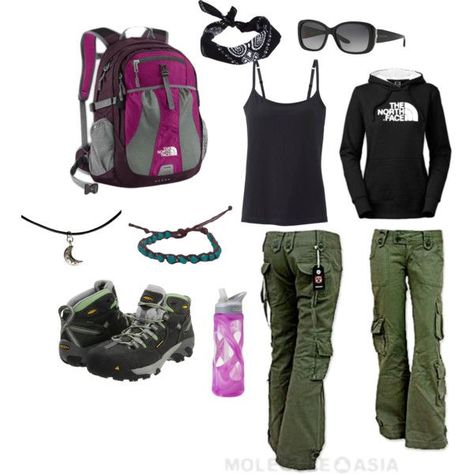 Trekking Outfit Women, Camping Outfit, Trekking Outfit, Climbing Outfit Woman, Hiking Attire, Climbing Outfits, Hiking Training, Hiking Outfit Women, Casual Skirt Outfits