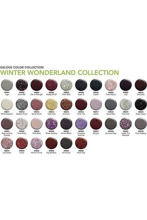 SNS Nails Dipping Powder Gelous Color - Winter Wonderland Collection - WW30 - 1oz Dip Nail Color, Nails Dipping Powder, Sns Powder, Dip Nail Colors, Nails Inspiration Summer, Winter Melon, Dip Nail, Plum Pudding, Nail Dip Powder