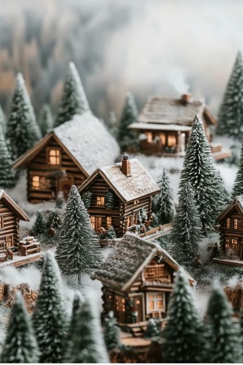 Discover how to create an enchanting miniature winter wonderland step-by-step. From planning to final touches, learn the secrets to a stunning Christmas village display. Some of the links in my articles are affiliate links. If you make a qualified purchase from one of my links I will make a small commission at no cost to you. Thank you for your support!!! Miniature Village Display, Christmas Village Snow Ideas, Decorating With Christmas Village Houses, Christmas Diorama Ideas Winter Scenes, Dickens Village Display Ideas, Miniature Christmas Village Diy, How To Set Up A Christmas Village, Christmas Village Display Ideas Diy Easy, Christmas Forest Wonderland