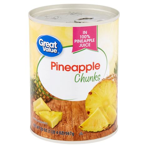 Free 2-day shipping. Buy Great Value Pineapple Chunks, 20 oz at Walmart.com Canned Blueberries, Pineapple Chunks, Keto Grocery List, Blueberry Juice, Food Png, Grocery Foods, Canned Pineapple, Cereal Recipes, Pineapple Juice