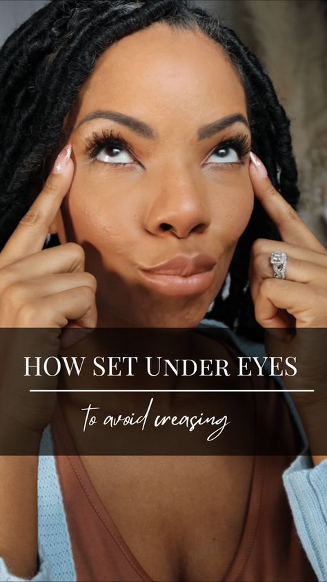 How to set your under eyes to avoid creasing? Holiday Makeup Tutorial, Eye Moisturizer, Under Eye Makeup, Hydrating Eye Cream, Eye Creme, How To Apply Concealer, Makeup Spray, Easy Makeup Tutorial, Under Eyes