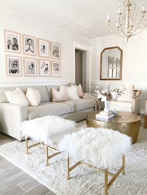 Refined Bohemian, Glam Living Room Decor, Glam Living, Glam Living Room, Interior Design Per La Casa, Bohemian Aesthetic, Modern Glam, Living Room Decor Cozy, Living Room Decor Apartment