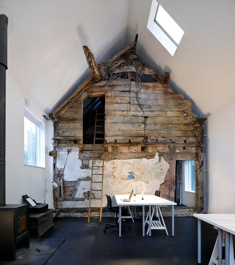 Architecture Renovation, Small Cottage Homes, Small Cottages, Architecture Magazine, Cottage Renovation, Adaptive Reuse, Small Cottage, Stone House, Cottage Homes