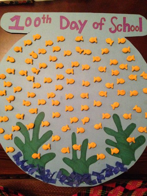 100th day of school poster 100th Day Of School Poster, 100 Days Of School Project Kindergartens, 100 Day Project Ideas, 100 Días De Clases, Kindergarten Posters, 100th Day Of School Crafts, 100 Day Of School Project, Kindergarten Projects, 100 Day Celebration