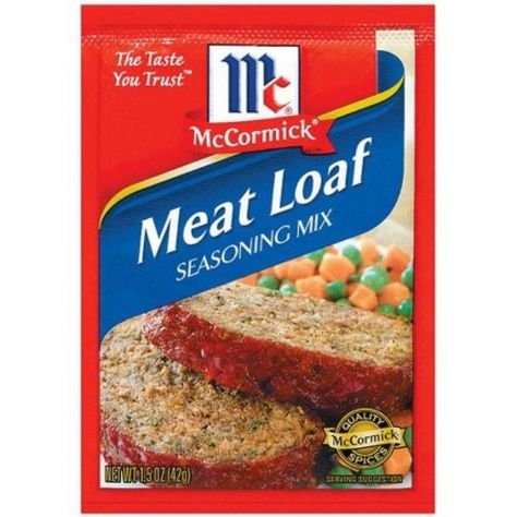 McCormick Meat Loaf Seasoning Mix 1.5-oz. Mccormick Meatloaf Seasoning Recipe, Mccormick Meatloaf Recipe, Mccormick Meatloaf Seasoning, Meatloaf Seasoning Recipe, Meatloaf Seasoning, Meatloaf Mix, Best Meatloaf, Easy Meatloaf, Loaf Recipes