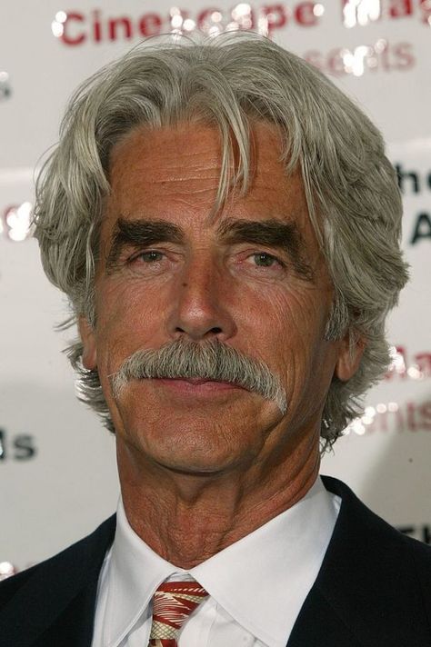 Hollywood Star Sam Elliott and His Legendary Mustache: Enjoy the Nostalgic Photo Chronicle Sam Eliot, Sam Elliott Pictures, Sam Elliot, Men Actors, Katharine Ross, Sam Elliott, Man In A Suit, Loving People, Silver Foxes