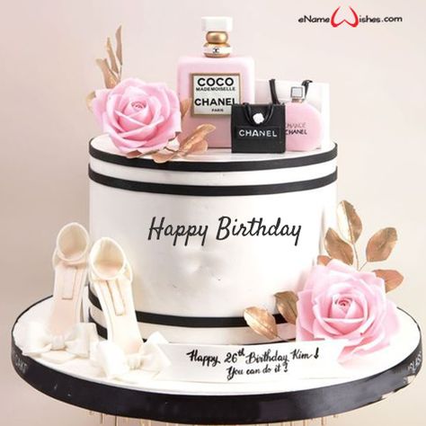 Theme Birthday Cakes For Women, Luxury Birthday Cake For Women, Chanel Cake Birthdays, Amazing Birthday Cakes For Women, 35 Birthday Cake Woman, Channel Birthday Cake, Luxury Cakes Birthday For Women, Birthday Cake Chanel, Chanel Torte