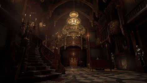 Castle Dimitrescu | Resident Evil Wiki | Fandom Vampire Mansion, Vampire House, Vampire Castle, Resident Evil 7 Biohazard, Resident Evil Franchise, Wayne Manor, Sabre Laser, Resident Evil Village, New Nightmare