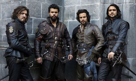 Musketeers Cast, Alexander Dumas, Milady De Winter, The Musketeers Tv Series, Howard Charles, Bbc Musketeers, The Musketeers, Luke Pasqualino, Tom Burke