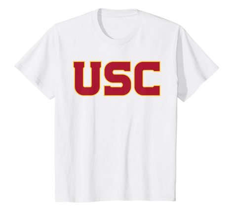 PRICES MAY VARY. Officially Licensed University of Southern Cal youth apparel. Show your support for the Trojans with this USC apparel item. The soft material and classic logo makes this a great addition to any USC Trojans apparel collection! Fight on Trojans! Let everyone know you are a huge USC fan with this University of Southern California Officially Licensed apparel. This Southern Cal shirt style is great for Men, Women or kids! This shirt is great for games days or just around town. Lightw Usc Wallpapers, Usc Merchandise, Usc Womens Basketball, Usc Trojans Football, Kids Blocks, Usc Trojans, University Of Southern California, Classic Logo, Everyone Knows