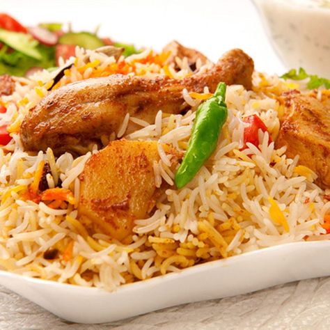 undefined recipe on Food52 Hyderabadi Biryani Recipe, Biryani Masala, Biryani Rice, Chicken Biryani Recipe, Dum Biryani, Chicken Biryani, Biryani Recipe, Easy Cooking Recipes, Best Dishes