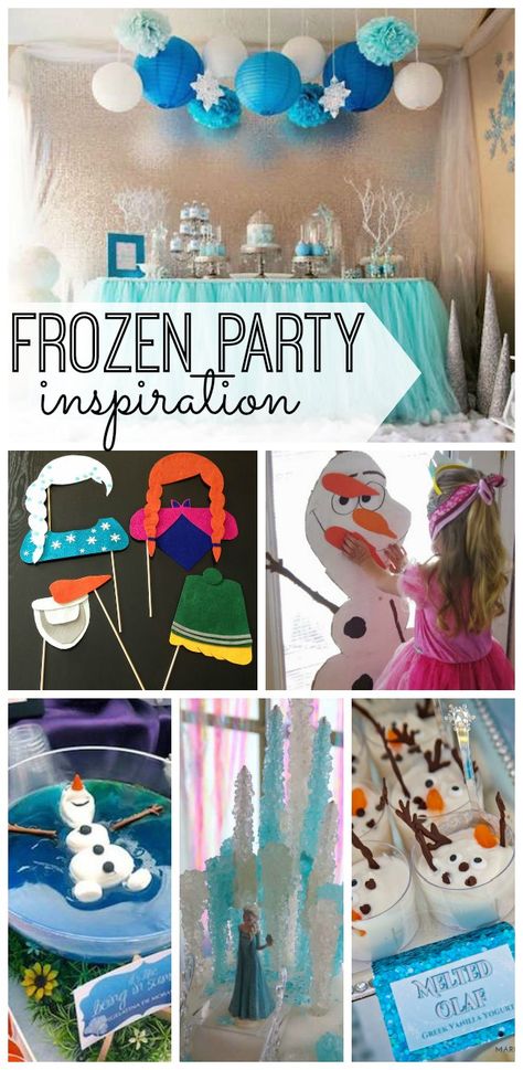 Frozen Activities, Frozen 3rd Birthday, Olaf Party, Frozen Diy, Elsa Birthday Party, Frozen Decorations, Frozen Bday Party, Frozen Party Decorations, Disney Frozen Birthday