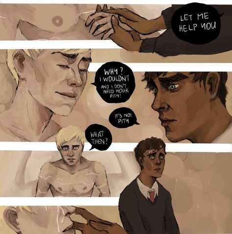 Wolfstar Fanart, Drarry Fanart, Harry Draco, Gay Harry Potter, Harry Potter Puns, Harry Potter Artwork, Harry Potter Comics, Draco Harry Potter, Harry Potter Draco Malfoy