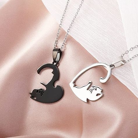 https://direct.me/me/page# Necklaces Aesthetic, Friendship Heart, Bff Bracelet, Bff Bracelets, Best Friend Couples, Bff Necklaces, Dog Necklace, Friendship Necklaces