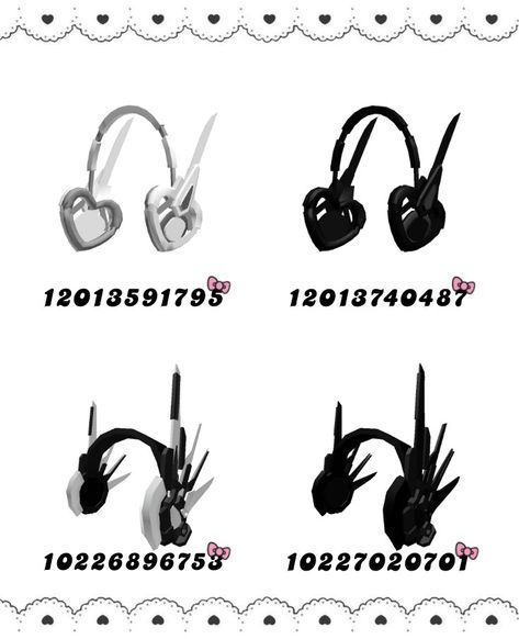 :Headphones Brookhaven Headphone Code, Roblox Id Headphones, Brookhaven Codes Headphones, Roblox Codes For Headphones, Black Accessories Codes, Berry Avenue Codes Headphones, Roblox Headphones Code, Roblox Headphones, Brookhaven Id Codes Clothes