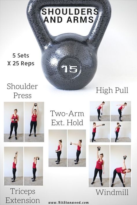 Arms Exercise, Kettle Ball, Kettlebell Workout Routines, Workout Circuit, Kettlebell Cardio, Kettlebell Circuit, Kettlebell Training, Shoulder Muscles, Circuit Workout