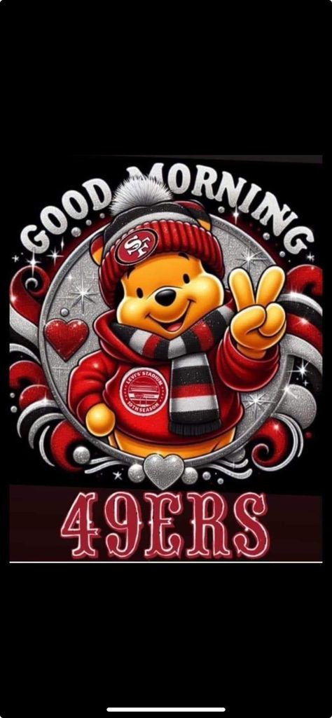 49ers Birthday, Eeyore Images, 49ers Vs Packers, 49ers Nails, 49ers Wallpaper, 49ers Images, 49ers Faithful, Sf Niners, 49ers Pictures