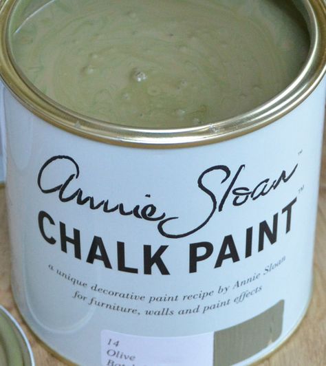 Annie Sloan Chalk Paint Colors Green, Annie Sloan Chalk Paint Olive, Log Furniture Plans, Yellow Chalk Paint, Painting Kids Furniture, Chalk Painted Furniture, Annie Sloan Colors, Annie Sloan Painted Furniture, Dark Bedroom Furniture