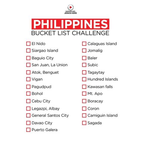 Philippines Bucket List, Phillipines Travel, Pagudpud, General Santos City, Sagada, Siargao Island, Asia Trip, Baguio City, List Challenges