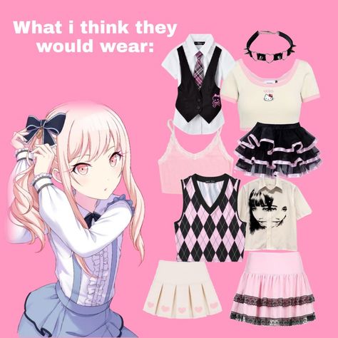 Akiyama Mizuki Outfit, Mizuki Akiyama Clothes, Pjsk Outfit Idea, Mizuki Akiyama Outfits, Mizuki Akiyama Aesthetic, Akiyama Mizuki, Outfit Anime, Kabukicho, Mizuki Akiyama