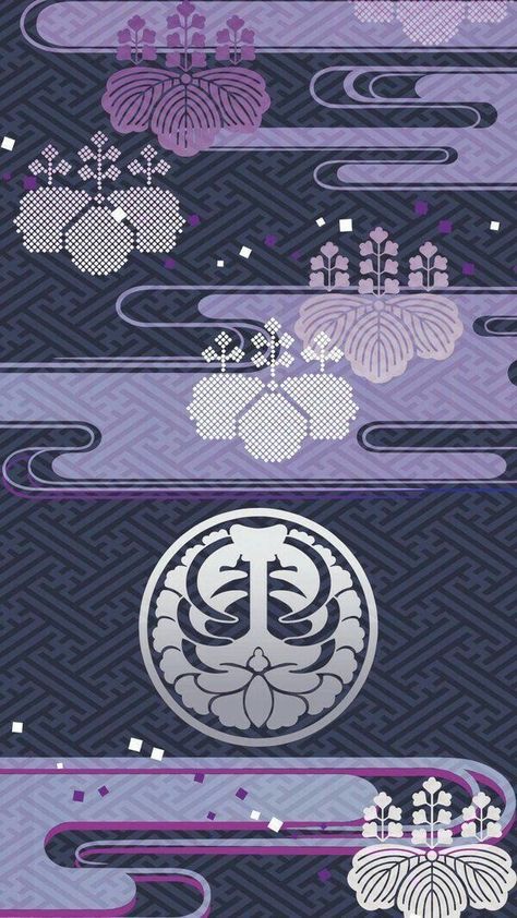 Wallpaper Status, Japanese Patterns, Wallpaper Collection, Japanese Aesthetic, Unique Wallpaper, Character Wallpaper, Simple Wallpapers, Phone Themes, Anime Background