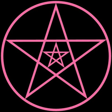 Pink Satanic Aesthetic, Pink Pentagram, Cyberghetto Aesthetic, Witch Photos, Buisness Cards, Arte Punk, Gothic Wallpaper, Blood Art, Punk Princess