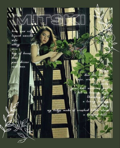 Green Mitski Poster, Mitski Lush Poster, Lush Poster Mitski, Mitski Poster Bury Me At Makeout Creek, Mitski Aesthetic Poster, Miski Poster, Mitski Poster Goodbye My Danish Sweetheart, Mitski Album Poster, Nimona Poster