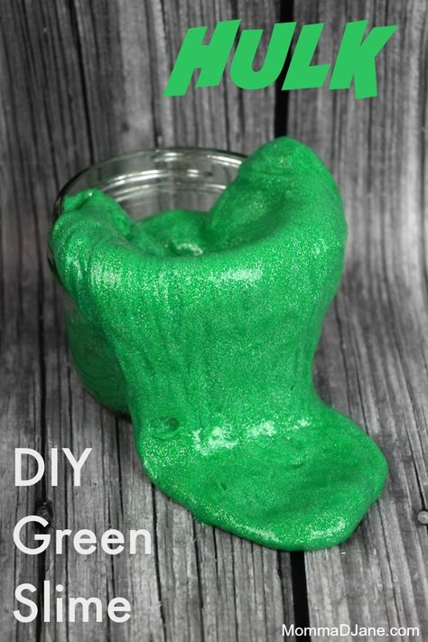 Superhero Preschool, Superhero Camp, Super Hero Activities, Hulk Birthday Parties, Super Hero Day, 4de Verjaardag, Hero Crafts, Homemade Slime Recipe, Hulk Party