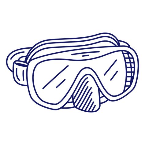 Scuba diving blue mask PNG Design Goggles Aesthetic, Mask Png, Scuba Mask, Dive Mask, Design Butterfly, Mask Tattoo, Blue Mask, Create T Shirt, Design Ad