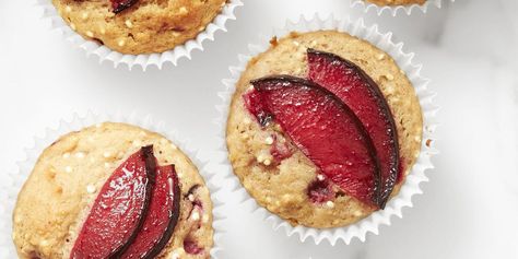 Plum Muffins, Healthy Valentines Treats, Breakfast Ideas Healthy, Quinoa Muffins, Healthy Quinoa, Pastas Recipes, Healthy Valentines, Ideas For Breakfast, High Protein Vegetarian Recipes