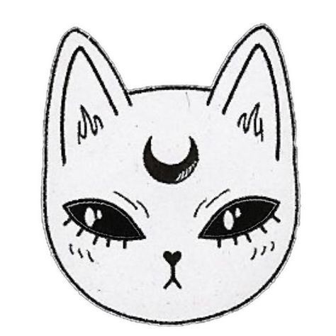 Two Headed Cat Drawing, Cat Head Tattoo Outline, Three Eyed Cat Tattoo, Wrist Tattoo Designs, Doodle Tattoo, Modern Tattoos, Minimalist Tattoos, Diy Tattoo, Next Tattoo