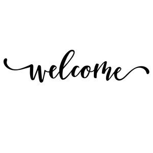 Welcome Font, Welcome Words, Makeup Sale, Cricut Fonts, Cameo Projects, Silhouette Design Store, Chalkboard Art, Cricut Creations, Personal Project