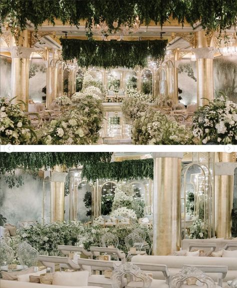 Alanna Panday Wedding, Alanna Panday, Enchanted Forest Theme, Wedding Instagram, Handmade Fabric Bags, Dream Wedding Decorations, Wedding Stage Decorations, Forest Theme, Wedding Decor Elegant