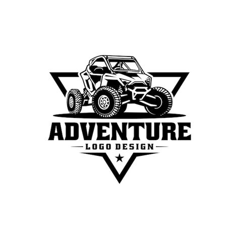 Atv Logo Design, 4x4 Logo Design, Off Road Logo Design, Atv Logo, 4x4 Logo, Adventure Logo Design, Car Stunt, Road Logo, Adventure Logo