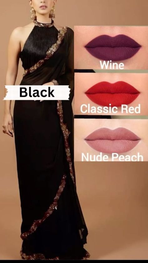 Lipstick Guide For Outfits, Lipstick Guide, Makeup Names, Shoe Hacks, Makeup Life Hacks, Lip Shades, Lipstick Hacks, Makeup Order, Simple Makeup Tips