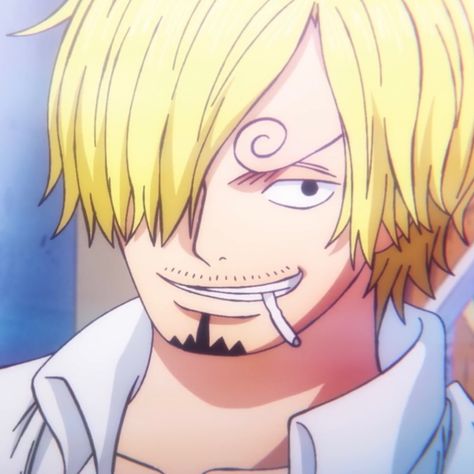 Sanji Pfp Icon, One Piece Pfp Sanji, Sanji Smile, Sanji Aesthetic Icon, Sanji One Piece Icon, Sanji Cute Icon, Sanji Simping, Black Lungs, One Piece Ep